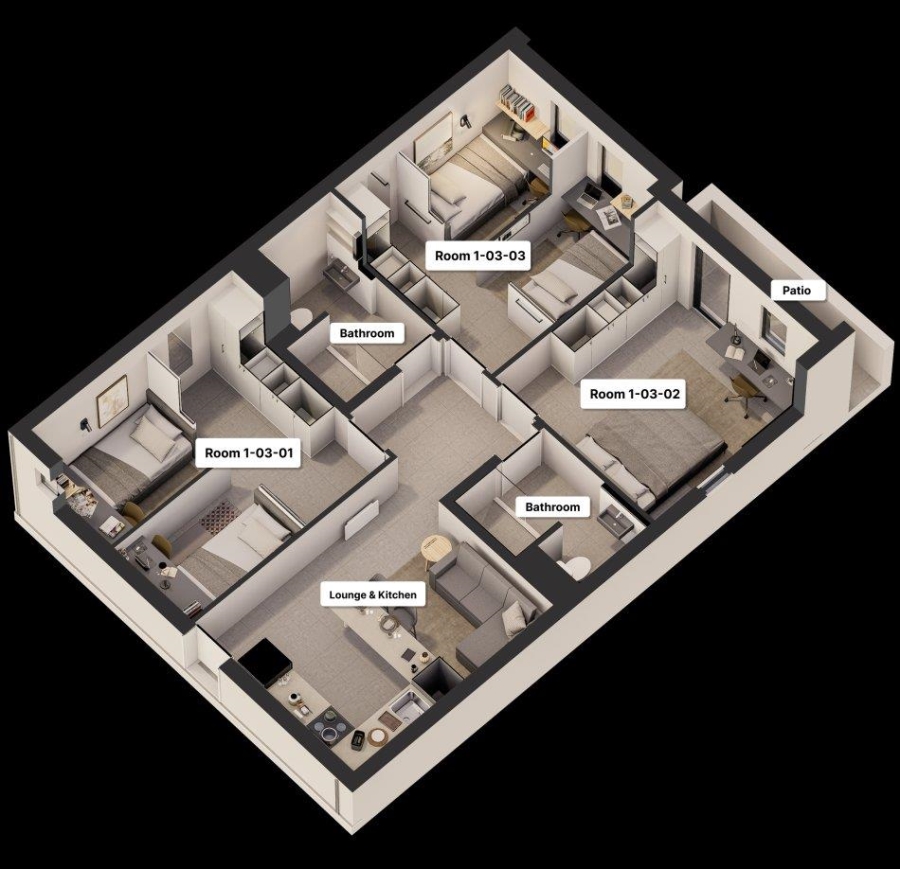 To Let 1 Bedroom Property for Rent in Stellenbosch Central Western Cape